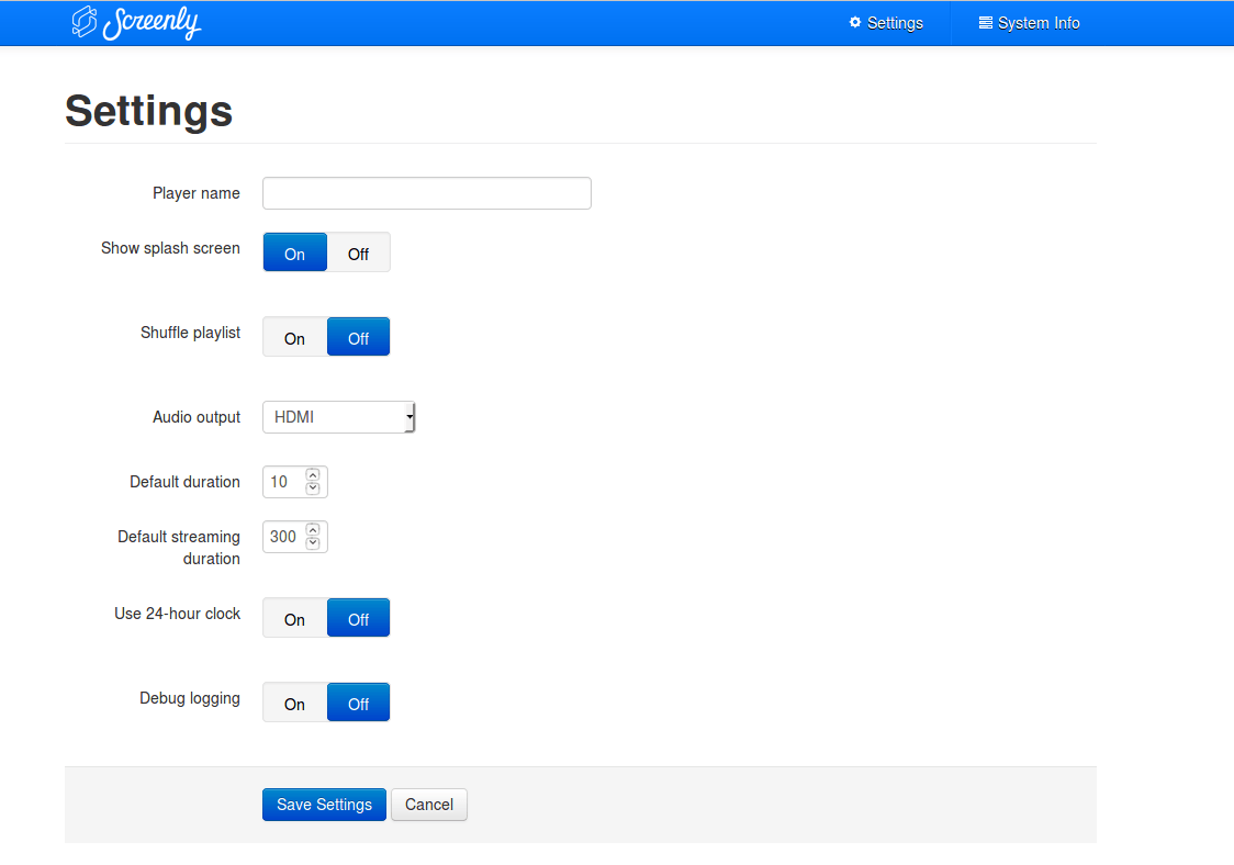 Creating digital signage using Screenly and Raspberry Pi